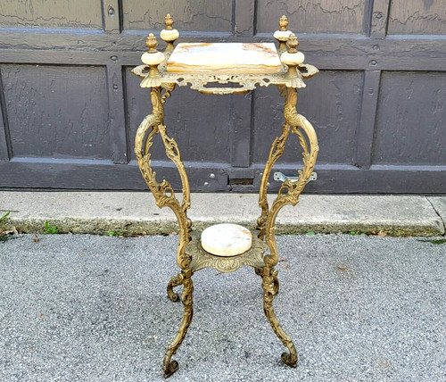 Antique plant fern stand - antique,