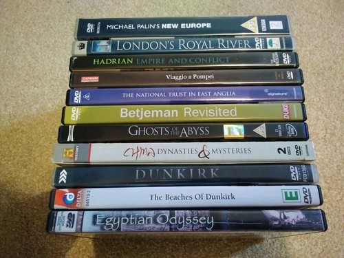 Documentaries dvd lot - tv,
