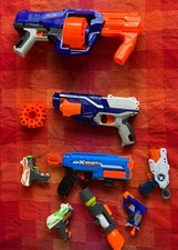 Nerf Guns Bundle Xshot Disrupter Surgefire Jolt Distance Telescope scope