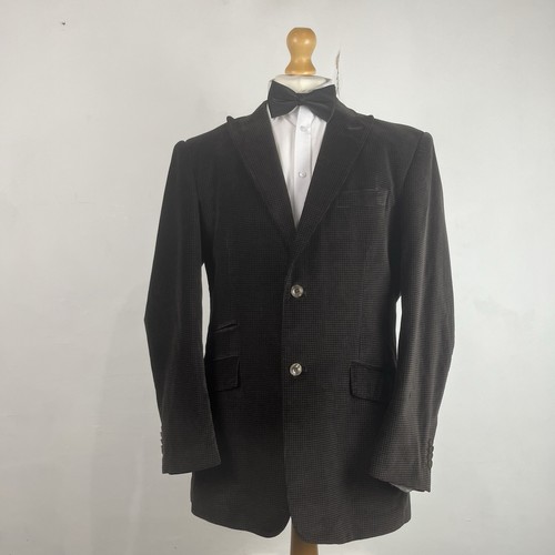 William hunt velvet blazer - william,