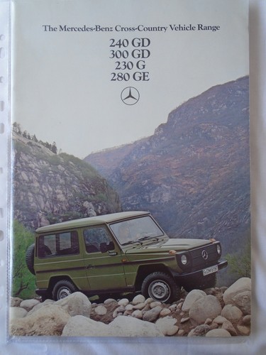 Mercedes cross country range - mercedes,