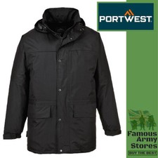 Mens Rain Jacket Fleece Lined