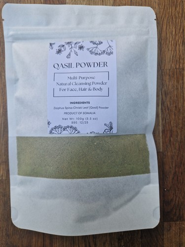 100 natural qasil leaves - 100%,
