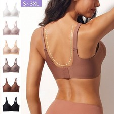 Womens Soft Wireless Push Up