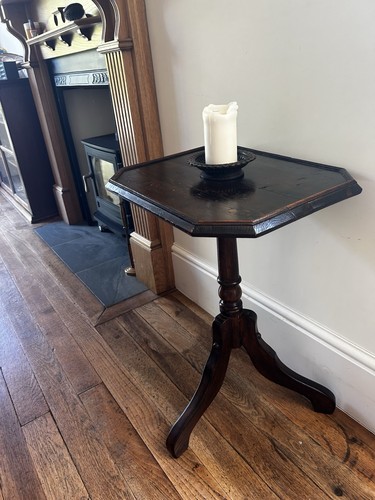 Antique regency oak octagonal - antique,