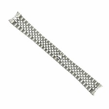 21MM JUBILEE WATCH BAND FOR 41MM ROLEX 116300 DATEJUST II 2 STAINLESS SOLID END