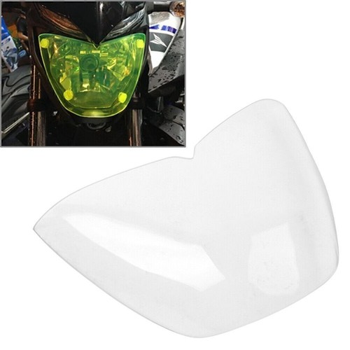 Clear front headlight guard - clear,