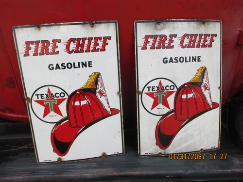 Authentic texaco porcelain - authentic,