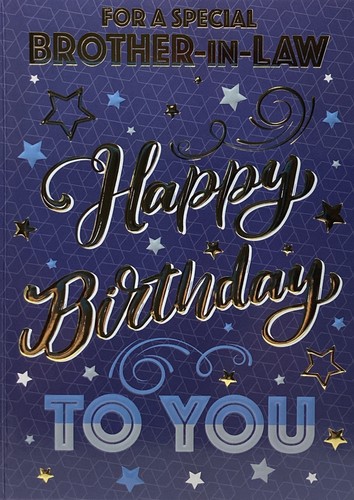 Brother law birthday - law, card