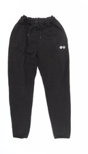 Crosshatch Men's Black Jogger Trousers Medium