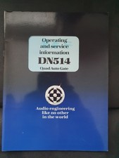 Klark Teknik DN514 Operating