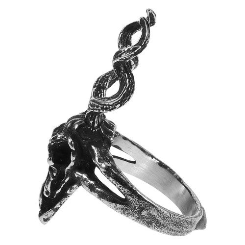 Titanium steel sheep - steel, skull
