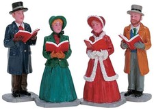 Lemax Set Of 4 Christmas