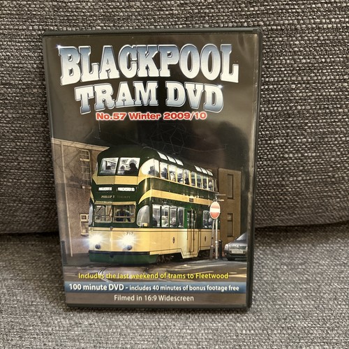 Blackpool tram dvd - tram, number
