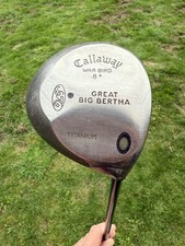 ✅Callaway Great Big Bertha Warbird Driver-8°-True Temper Graphite Stiff Flex-RH✅