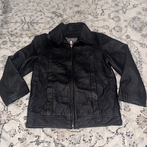 Wilsons leather jacket kids - leather,