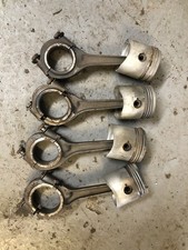 Classic Mini Pistons And Conrods 1000cc Circlip Type +.040 Con Rod Engine 998