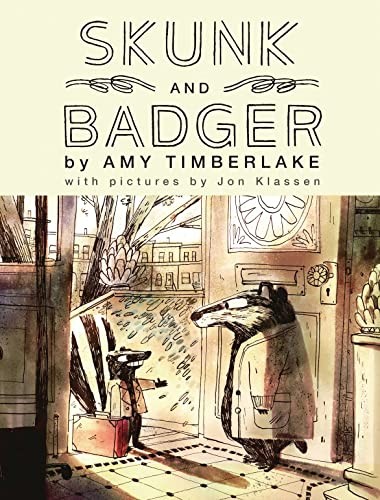 Skunk and badger by - badger:,