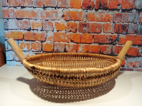 Vintage wicker fruit - vintage,