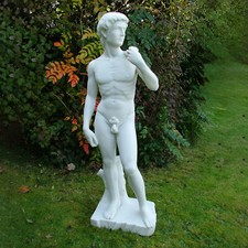 David 85cm nude marble resin - david,