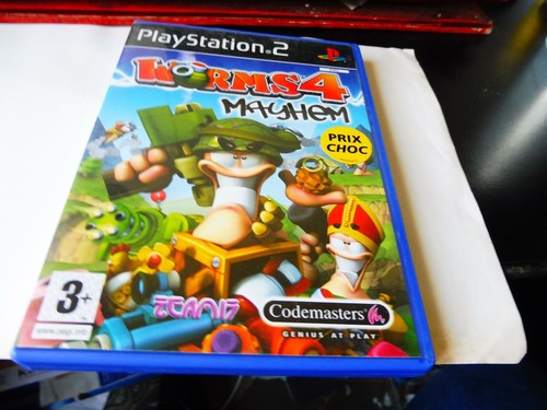 Game sony ps2 worms - ps2,