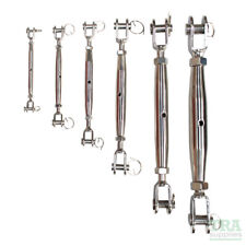 Stainless Steel Closed Body Turnbuckle Jaw & Jaw Wire Rope Rigging Screw AISI316