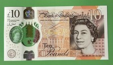 Rare Bank of England AK47  £10 Note FINE Condition