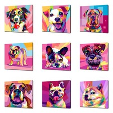 Dogs Canvas Print Picture Art
