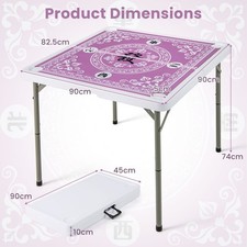 GAINOOM 90CM Pink Folding