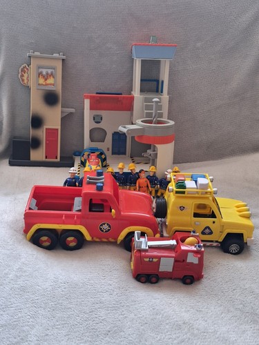 Fireman sam pvc figures bundle - sam,