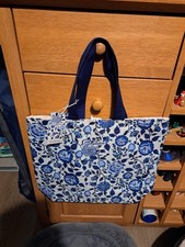 Cath Kidston X Tesco Blue Strawberry Fields Floral Reusable Bag,New with tags💯