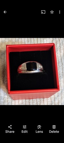 Black onyx sterling silver - black,