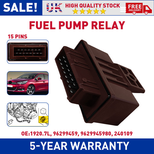 Fuel pump relay for - pump, peugeot