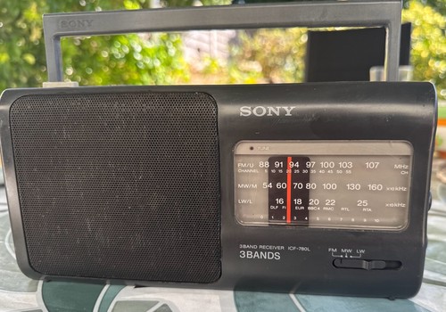 Sony 3band receiver icf 780l - 3band,