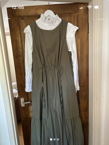 Vintage style pinafore dress - style,