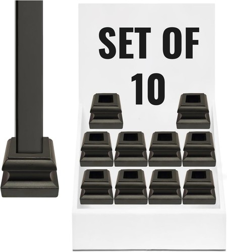 Baluster flat base shoe with - baluster,