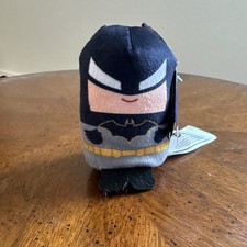 NWT DC Warner Brothers PodPal Batman Superhero 3” Mini Plush Doll