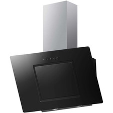 Cooker Hood Cata ANG70BK 70cm Black Angled Glass Hood