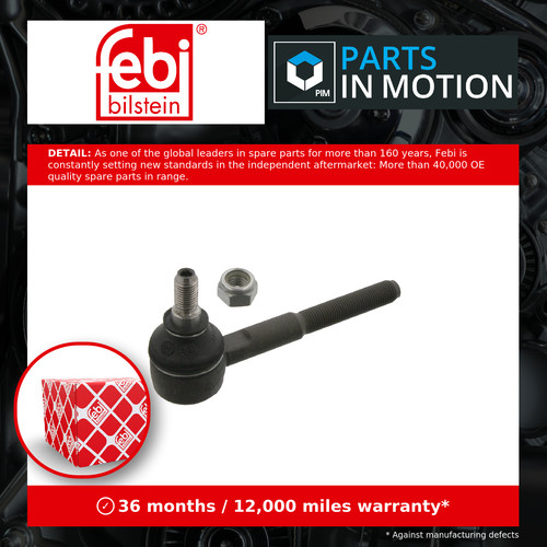 Tie track rod end - rod, fits