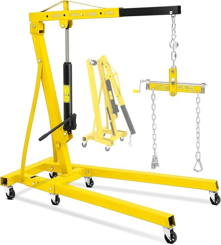 Hydraulic engine hoist - hydraulic, w/