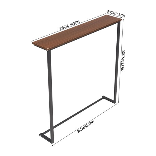100cm console table narrow - 80/100cm,