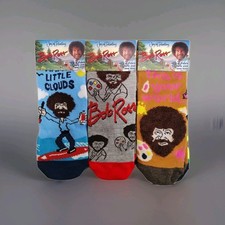 6 NEW Low Cut Socks Bob Ross