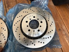 Genuine NEW BMW E46 M3 CSL Z4M 345mm Front Brake Discs 34112282445 34112282446
