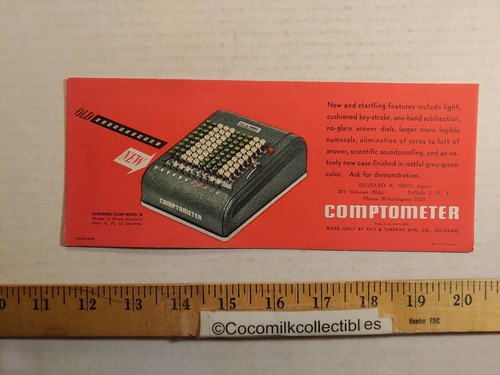 Vintage comptometer felt - vintage, &