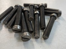 Whitworth Cheese Machine Screws BSW Slotted Head Bolt Camera Imperial Vintage