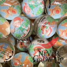 CHRISTMAS Bouncy Balls 1-50 Party Bag Fillers Xmas Stocking Kids Pocket Money
