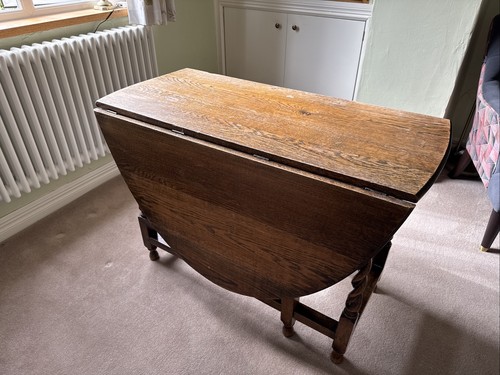 Victorian oak drop leaf - victorian, dining