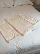 Dorma Flat sheet and 2 Pillowcases Ivory 100% cotton