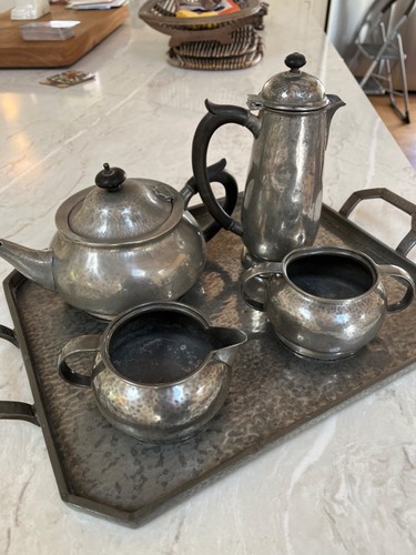 Liberty and pewter tea - pewter,
