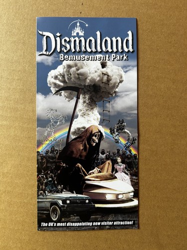 Banksy dismaland map - map, leaflet
